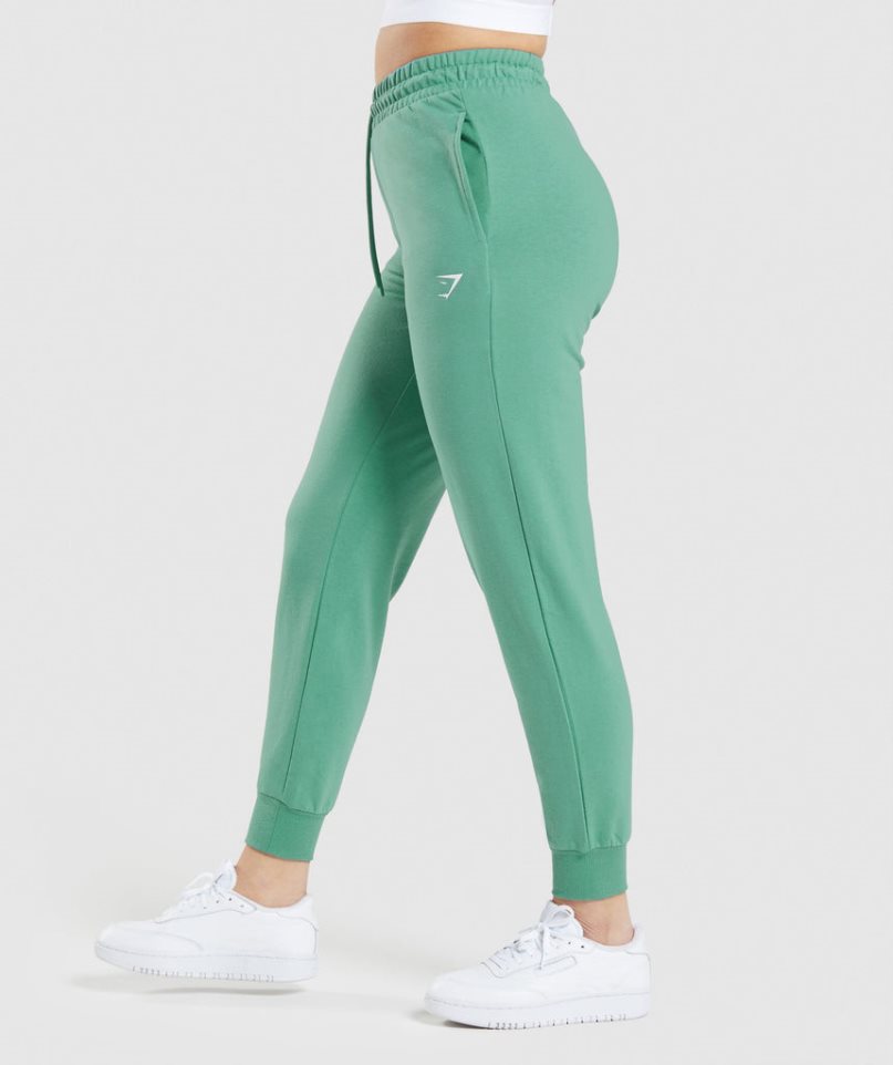 Women's Gymshark Training Jogger Green | CA 7N5D03